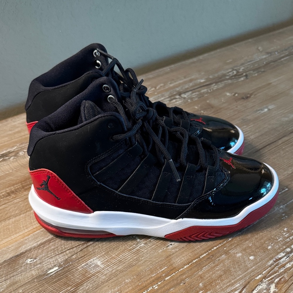 Kids Black and Red JORDAN Sneakers